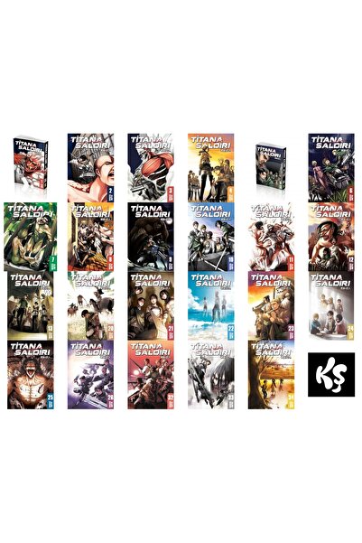 Gerekli Şeyler Yayıncılık Titana Saldırı 1-2-3-4-5-6-7-8-9-10-11-12-13-20-21-...