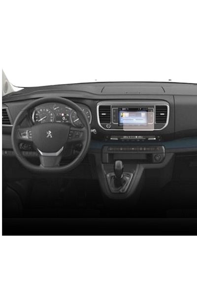 Citroen / Peugeot Navigation Protection Film Peugeot Traveller 2016+, Duragon, silicone, installation kit