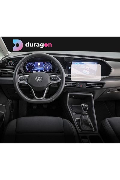 Volkswagen Navigation Protection Film Volkswagen Caddy 2020+, Duragon, Matte silicone, installation kit