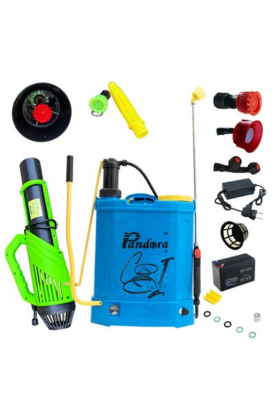 COBI SMART® 2-in-1 electric and manual sprinkler pump package 16 L, 5.5 Bar, accessories included - COBI SMART®