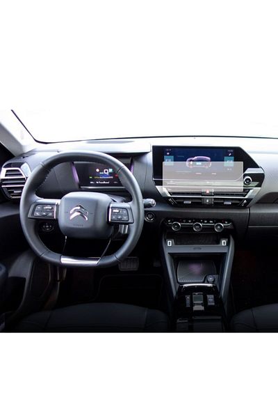 Citroen / Peugeot Duragon navigation display protection film, for Citroen C4 2020+, matte, installation kit