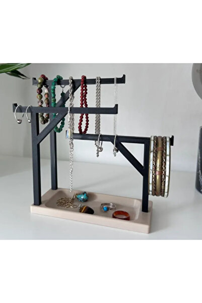 Sapphire 3D Bileklik Küpe Tesbih Takı Standı Organizer Düzenleyici'si