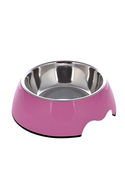 NUTRAPET Melamine Round Bowl Mexican Pink M:17.5 * 6.5Cms 350/ml11.8oz