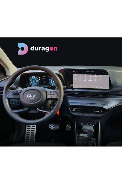 Hyundai Navigation Protection Film Hyundai Bayon 2024+, Duragon, Matte silicone, installation kit