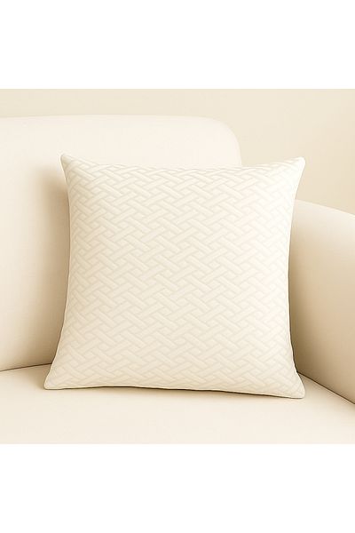 uzhanem Throw Pillow Case Custom Design Punch Poncho Pattern Decorative Throw Pillow Case 43cm X 43cm 1Pcs