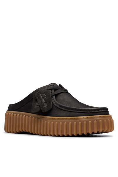 CLARKS Women's Flip-flops black CLARKS-26181193 020 BLACK NUBUCK