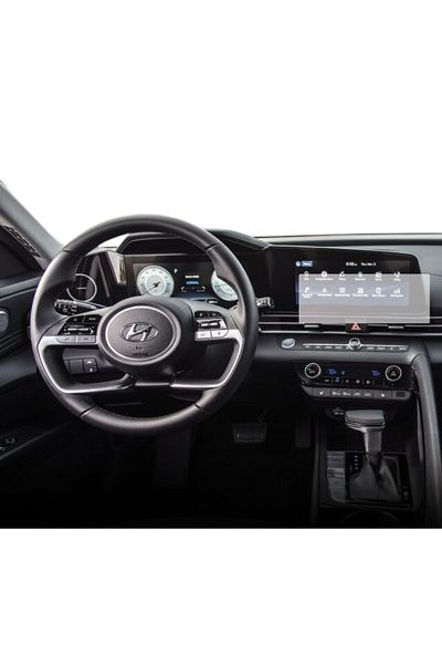 Hyundai Duragon navigation and dashboard protection film, for Hyundai Elantra 2020-2023, matte, kit
