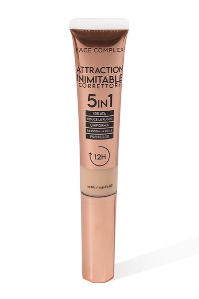 FACE COMPLEX Concealer , Corector Și Anticearcăn Cushion Attraction 5in1 - 01 - Italia