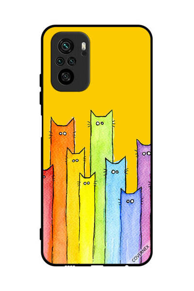 Covernex غطاء حماية لهاتف Poco M5s 4G بتصميم دمية قطة
