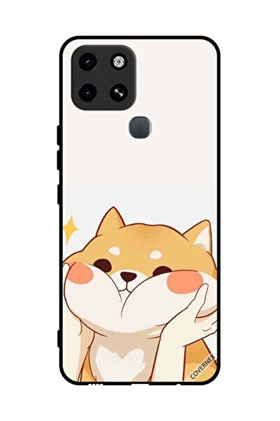 Covernex غطاء حماية لهاتف إنفينيكس سمارت 6 - قطة لطيفة