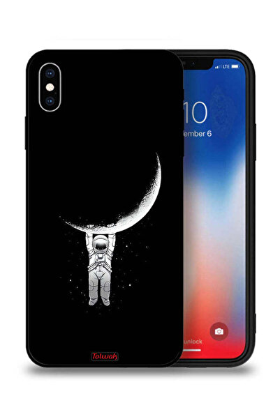 Tolwak غطاء حماية لجهاز Apple iPhone XS Max معلق على سطح القمر