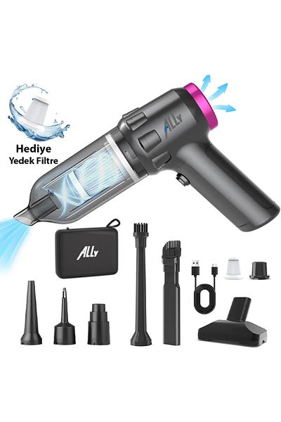 RubyBoutiques Ally 14000Pa Powerful Portable 2 Stage Portable Vacuum Wireless Blown Min - Blc6151-4458