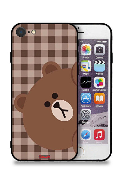 Tolwak غطاء حماية على شكل دب لجهاز آيفون 7 من آبل