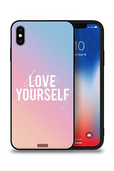 Tolwak جراب حماية Apple iPhone XS Max - أحب نفسك