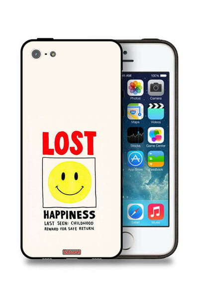 Tolwak غطاء حماية لجهاز Apple iPhone 5/5s/SE - "السعادة المفقودة"