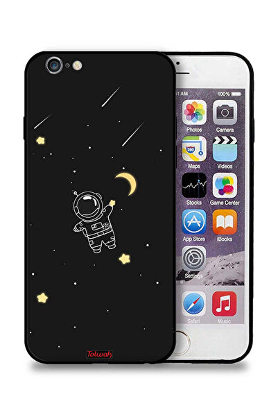 Tolwak جراب حماية لجهاز Apple iPhone 6 Plus/6s Plus بمشبك فني لرائد فضاء