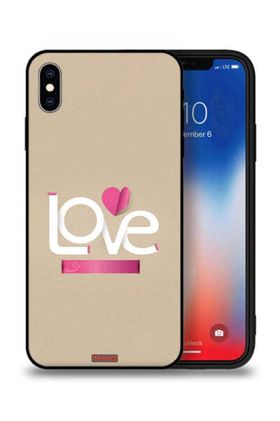 Tolwak جراب حماية Apple iPhone XS Max Love Art