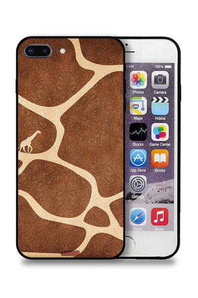 Tolwak Apple iPhone 7 Plus Protective Case Giraffe Skin