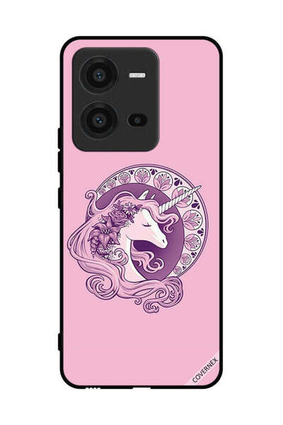 Covernex غطاء حماية لهاتف فيفو V25 - فن يونيكورن