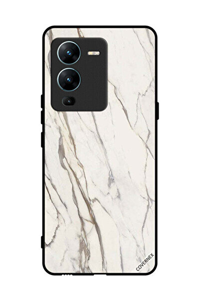 Covernex غطاء حماية لهاتف فيفو V25 برو بتصميم رخامي