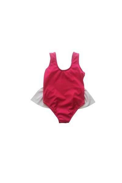 Mykidsbaby Filamingo Printed Checkered Girl's Swimsuit
