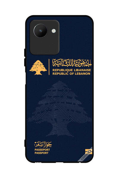 Covernex غطاء حماية لهاتف Realme C30s جواز سفر لبناني