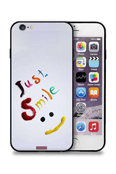 Tolwak جراب حماية لجهاز Apple iPhone 6/6s - ابتسامة فقط