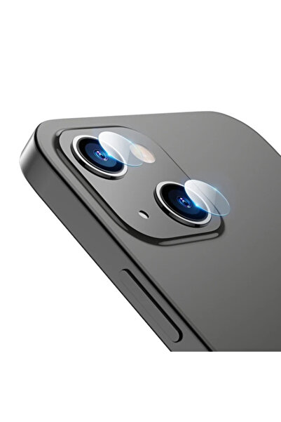 BM Makina Ally iPhone 13-13 Mini Tempered Glass Camera Protector-(5775)