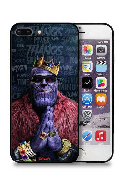 Tolwak غطاء حماية لجهاز Apple iPhone 7 Plus من Thanos Power