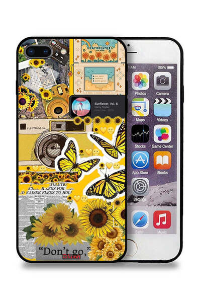 Tolwak جراب حماية لجهاز Apple iPhone 7 Plus مع اقتباسات وملصقات