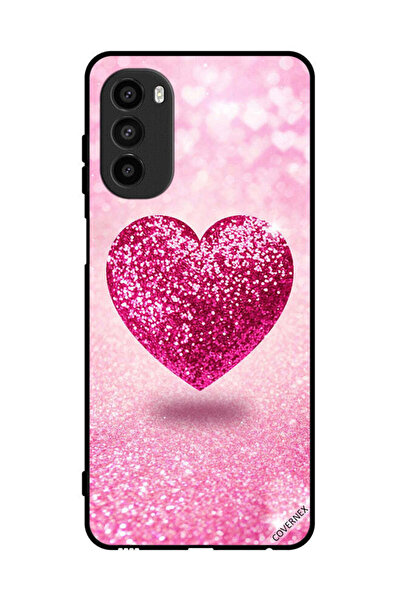 Covernex غطاء حماية لهاتف موتورولا موتو جي 82 - قلب لامع