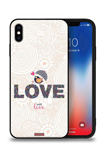 Tolwak جراب حماية Apple iPhone XS Max مع حب الحب