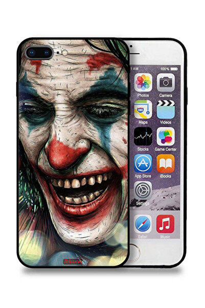 Tolwak غطاء حماية لجهاز آيفون 7 بلس من آبل - وجه الجوكر الضاحك