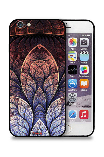 Tolwak غطاء حماية لجهاز Apple iPhone 6/6s بتصميم زهور كسورية تجريدية