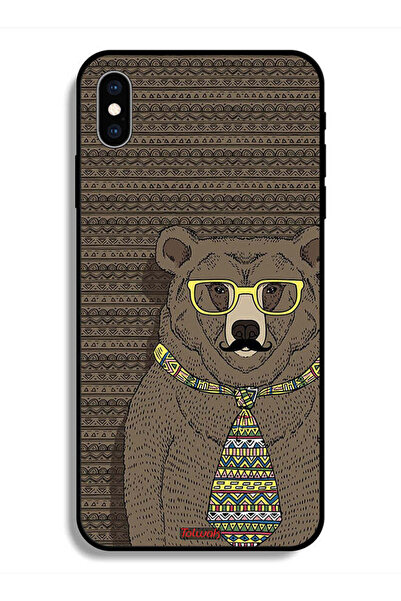 Tolwak جراب حماية لجهاز Apple iPhone X Mr Wolf
