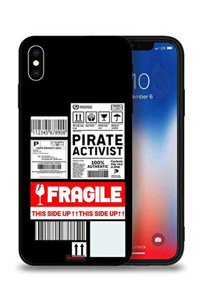 Tolwak جراب حماية لجهاز Apple iPhone XS Max - ملصق ناشط خاص قابل للكسر