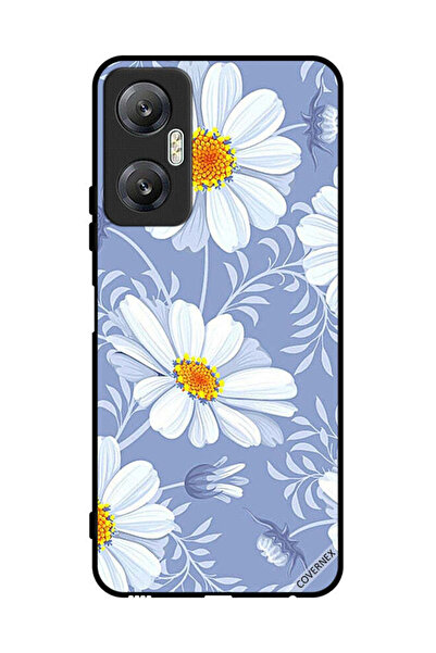 Covernex غطاء حماية لهاتف Infinix Hot 20 بطبعة زهور متفتحة