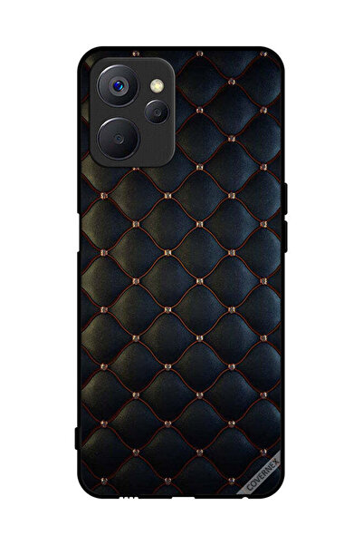 Covernex غطاء حماية لهاتف Realme 9i 5G بنقشة طوابع على القماش