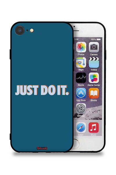 Tolwak جراب حماية لجهاز Apple iPhone 8 - Just Do It