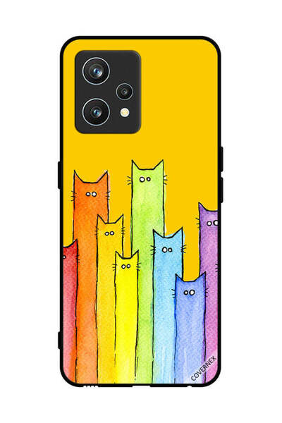 Covernex غطاء حماية لهاتف Realme 9 Pro Plus بتصميم دمية قطة