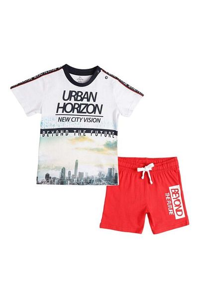 Chicco 2 PIECE SET: T-SHIRT + PANTS