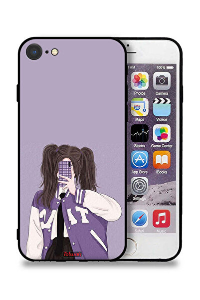 Tolwak جراب حماية لجهاز Apple iPhone 8 لالتقاط صور سيلفي