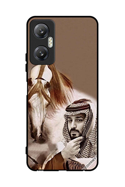 Covernex غطاء حماية لهاتف إنفينيكس هوت 20 محمد بن سلمان أمام حصان