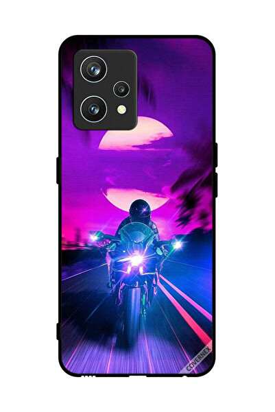 Covernex غطاء حماية لهاتف Realme 9 Pro Plus - خلفية رجل على دراجة