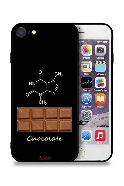 Tolwak جراب حماية من Apple iPhone SE (2022) بلون الشوكولاتة