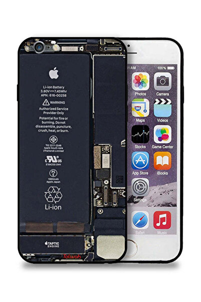 Tolwak نمط دائرة الهاتف في جراب حماية لهاتف Apple iPhone 6 Plus/6s Plus