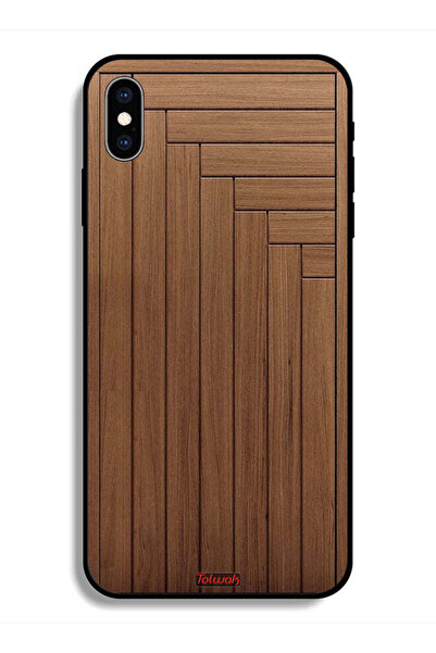 Tolwak جراب حماية لهاتف Apple iPhone X بنمط باب