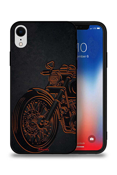 Tolwak جراب حماية لهاتف Apple iPhone XR بتصميم دراجة عتيقة