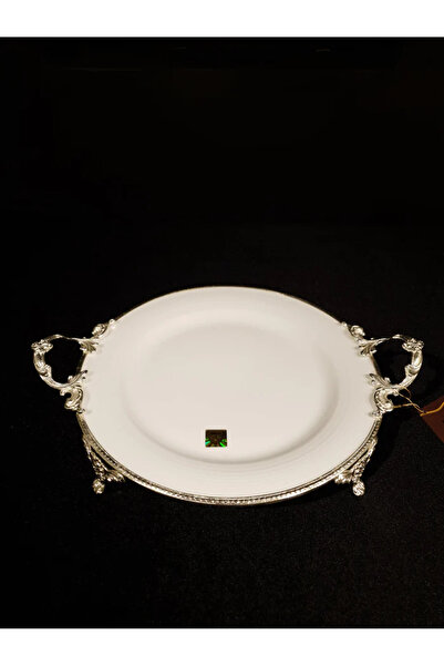 ROY KING Royking Lımoges Round Presentation Plate 39*30*7cm