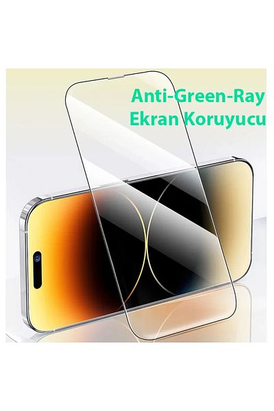ETC Corning iPhone 15 Full Protection Eye-Protection Tempered Glass Screen Protector-(5775) - Myg7032-4680
